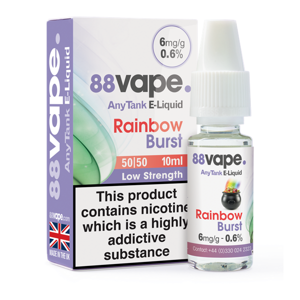88 Vape E-Liquid 3mg 6mg 11mg 16mg Nicotine Any Pen 10m Vape Juice Pack Of  10 | eBay
