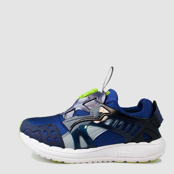 [CLEARANCE] Youth PUMA FUTURE DISC LITE LO JR Shoe Blue (356