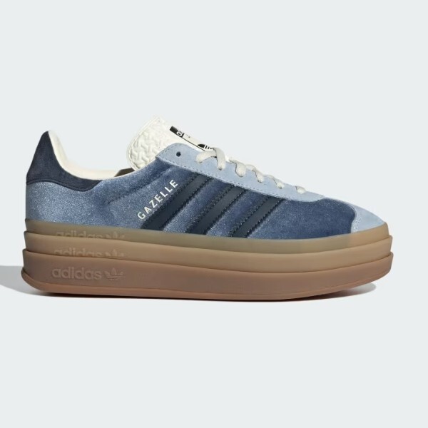 Женские кроссовки Adidas Gazelle Bold Preloved Ink - JQ5144 Expeditedship