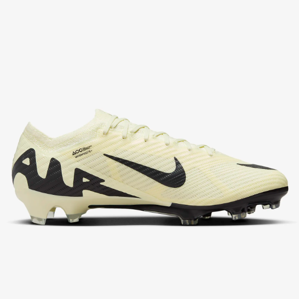 Pre-owned Nike Zoom Mercurial Vapor 15 Elite Fg Soccer Cleats (dj4978-700) Expeditedship In Lemonade / Black