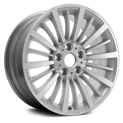 Wheel For 2012-16 BMW 320I 18x8 Alloy 20 Alternate Spoke 5-120mm Machined Silver