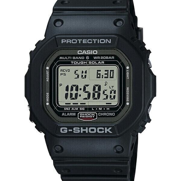 Pre-owned Casio G-shock Gw-5000u-1jf Gw-5000 Solar Radio Digital Men Watch Made In Japan