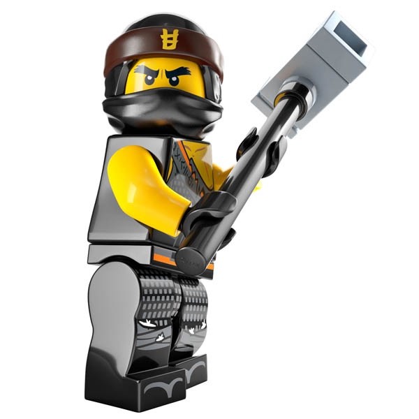 Lot of Six LEGO Ninjago Mini-Figures From 70653