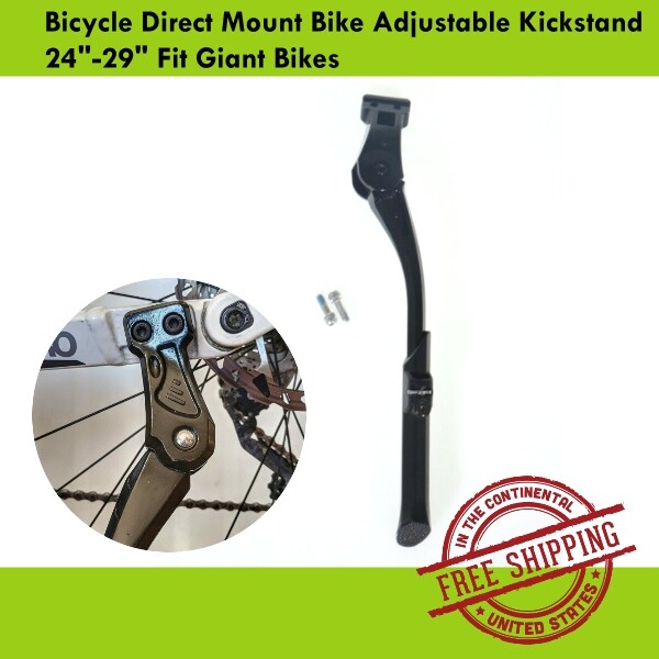 Direct Mount Bike Adjustable Kickstand 24"-29" Fit Giant Bikes