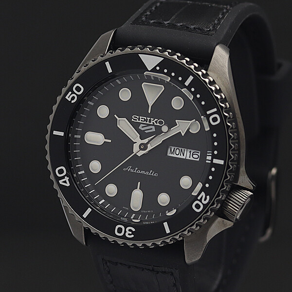 ☆SEIKO SEIKO5 SPORTS SRPD63K 4R36-07G0 24Jewels Black From