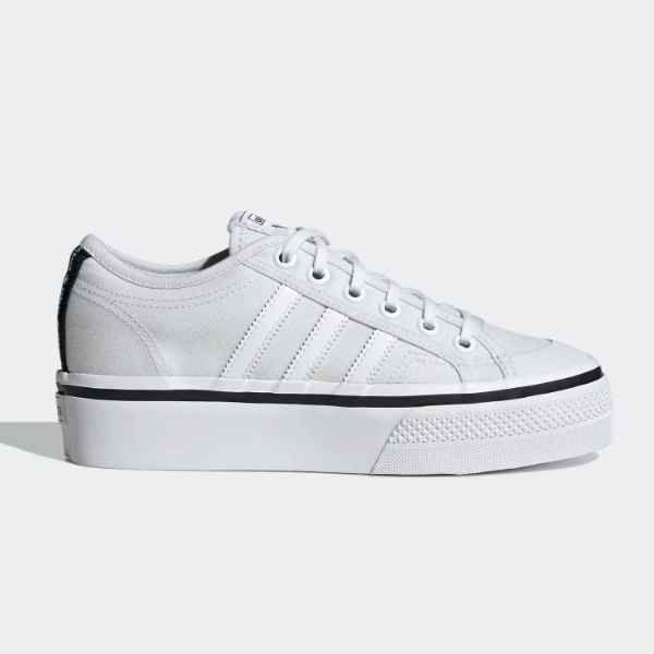 

Женские кроссовки Adidas Nizza Platform Originals Cloud White — GW3870 Expeditedship, Белый, Adidas Nizza