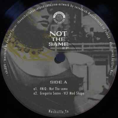 4NiQ / Gregorio Soave Not The Same EP Vinyl Single 12inch NEAR MINT The Nash