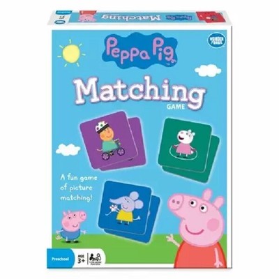 Peppa Pig Matching Game Wonder Forge Memory Learning Game