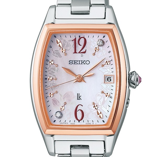 Pre-owned Seiko Pre-order  Lukia Grow Feiler Liarose Petite Ssqw090 Women's Watch Solar