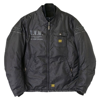 24-25Vanson Coach Jacket Svs2405W Black 2XL Size japan