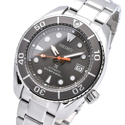 Pre-owned Seiko Prospex Diver Scuba Sbdc097 Black Mechanical Automatic Men Watch Box
