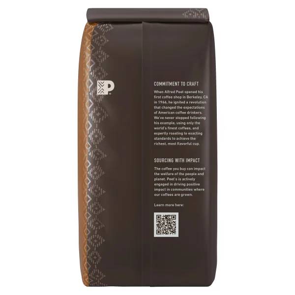 2 Packs - 2lb Peet's Coffee Dark Roast Whole Bean. Major Dickason’s Blend