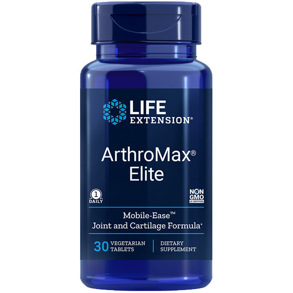 ArthroMax Elite - 30 таблеток - Life Extension S. baicalensis/cutt tree One Daily