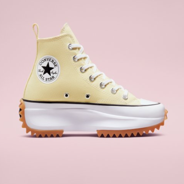 

Кроссовки Converse Run Star Hike HI Shoes Lemon Drop - A02132C Expeditedship, Желтый, Converse Run Star Hike