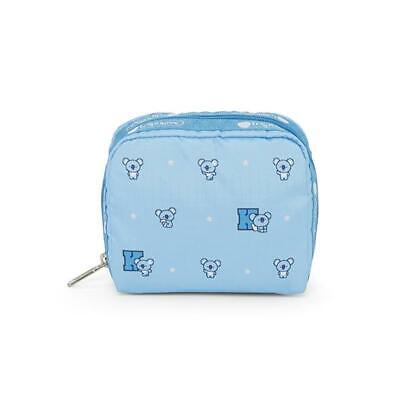 LeSportsac BTS Collection Square Cosmetic in BT21 KOYA NWT