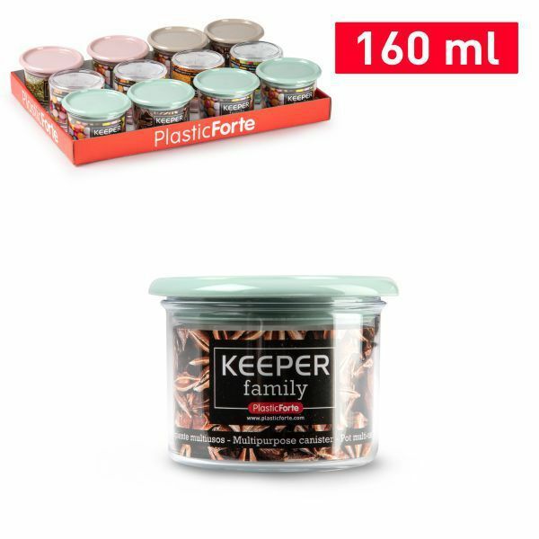 Set 12 Pezzi Barattolo Milleusi Con Coperchio 160ml Biscotti Legumi Pasta dfh