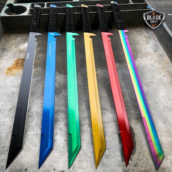 ルナガト　25cm 不機嫌タッチャン 2 PC Large Full Tang 26