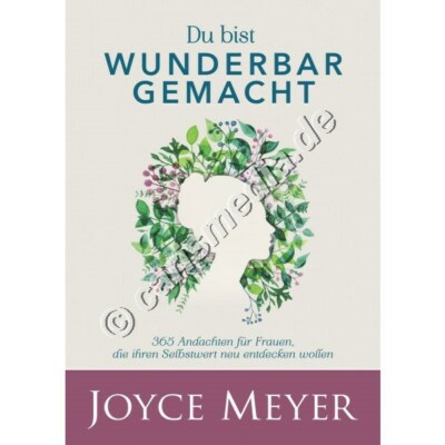 JOYCE MEYER: DU BIST WUNDERBAR GEMACHT - 365 Andachten für Frauen *NEU* °CM°