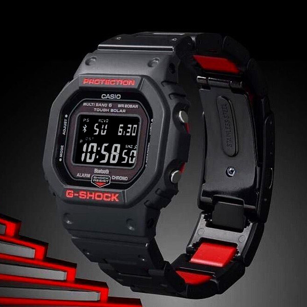 Casio G Shock Multiband 6 Bluetooth Solar Watch Gshock Gw B5600hr 1 Polybull Com