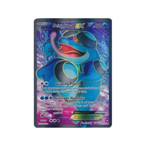 ガマゲロゲ　Seismitoad　AR Seismitoad [AR] 109/086 SV11B Black Bolt Pokemon Japanese no
