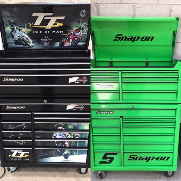 Snap on tool box GREEN OR ISLE OF MAN TT in Eccles, Manchester Gumtree