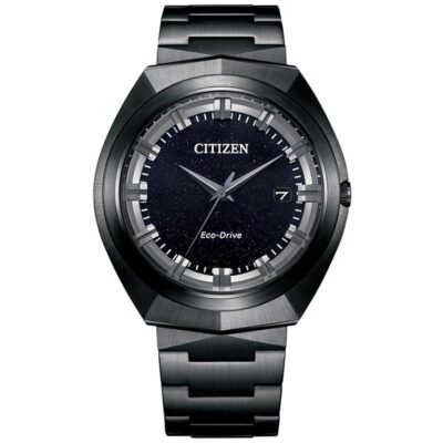 Pre-owned Citizen Creative Lab Bn1015-52e Black Eco-drive 365 Solar Men's Watch In Box