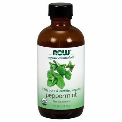 Organic Peppermint Oil  4 Oz By Now Foods
