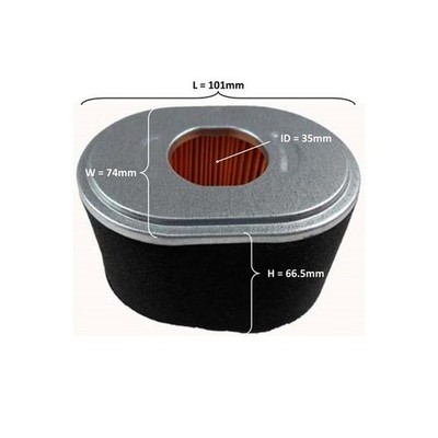Air Filter Honda Type GX110 -GX200 and Other 5.5HP (163cc) - 6.5HP (212cc) Motor