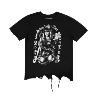Taylor Swift Reputation Taylor's Version Distressed Something Bad Shirt Size M