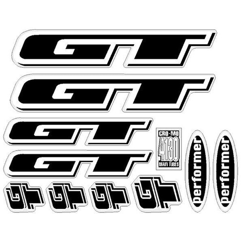 GT BMX PRO FREESTYLE フレームステッカーセット 1991 GT BMX - Pro