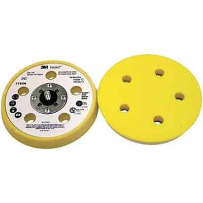 3M 7100028484 Disc Backing Pad: Hook & Loop 5/16-24 Thread, Male Thread