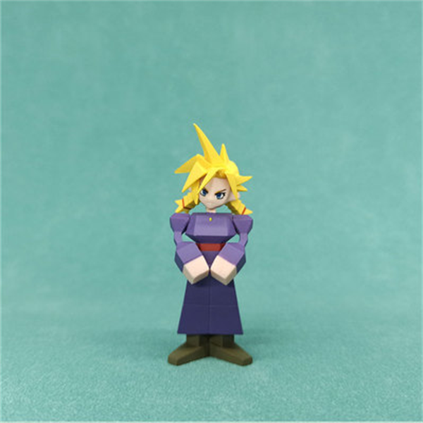 Final Fantasy VII Polygon Retro Figure Pick Your Character