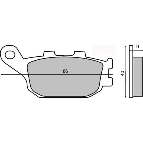 Brembo Bremsbeläge Sinter Vorne + Hinten Set – Passend Für Honda FMX 650, CB 750, CBF 1000 U.a.