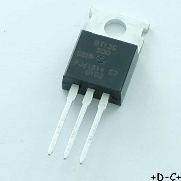 Bt139-600 Triac 600v 16a 35ma To-220 Rohs