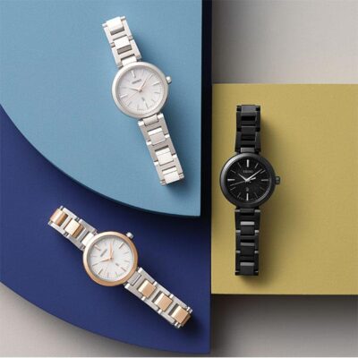 Pre-owned Seiko Lukia I Collection Ssvr139 White Solar Comfotex Women's Watch In Box