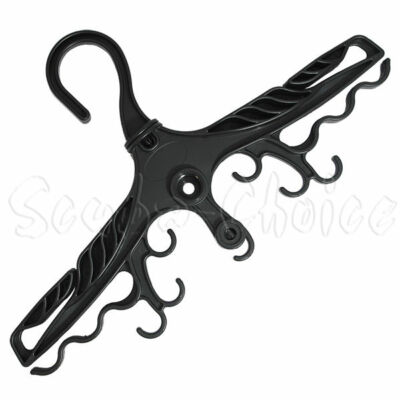 Scuba Diving Deluxe BCD Wetsuit Drysuit Multi Purpose Black Hanger w/ Din Thread