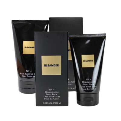 Jil Sander No 4 for Women Combo - 5oz Shower Gel + 5oz Body Lotion