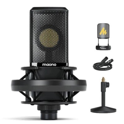 Maono PM500 Studio XLR Microphone - No Stand Included