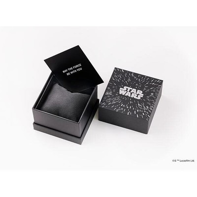 Pre-owned Citizen An3669-52e Black Star Wars Darth Vader Men's Watch In Box