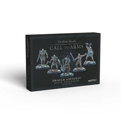 Elder Scrolls Call to Arms Draugr Ancients Expansion Skyrim 32mm RPG D&D DND THG