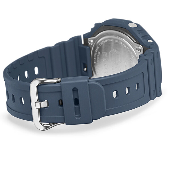 Pre-owned Casio G-shock Octagon Ga-b2100-2ajf Men's Watch Solar Bluetooth Blue 2022