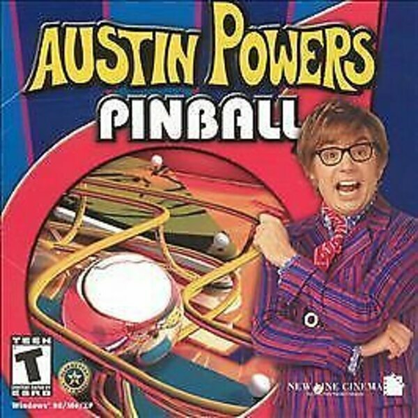 Austin Powers Pinball  (PC GAMES) DISC ONLY NO CASE NO ART EXCELLENT  CONDITION