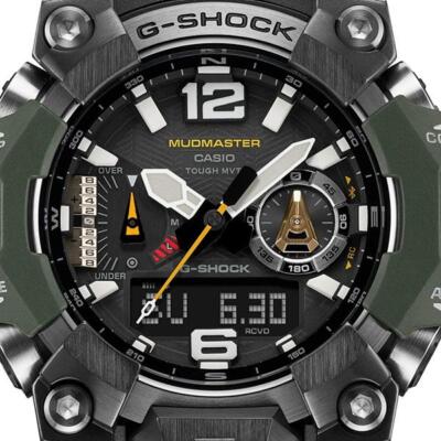 Pre-owned Casio G-shock Gwg-b1000-3ajf Black Master Of G-land Men's Watch In Box