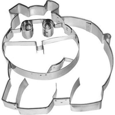 Ausstechform Nilpferd 11 cm Birkmann Plätzchen Backen Kekse Hippo Afrika Afrika