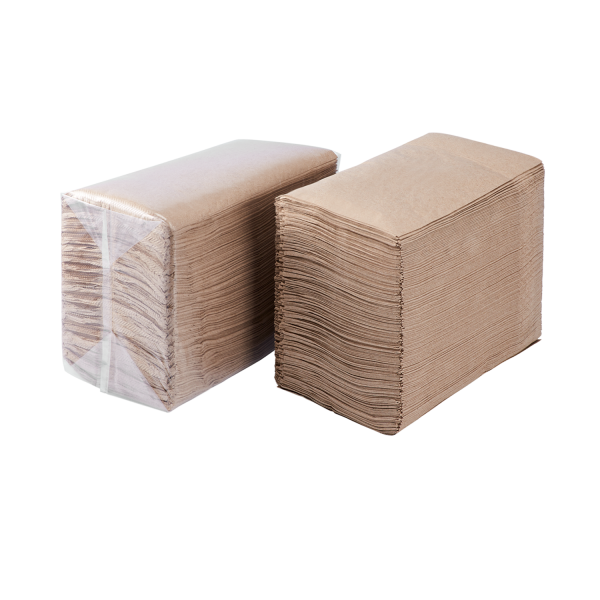 Karat 15"x17" 2 Ply Dinner Napkins - Kraft - 3,000 ct, KN-D1517-2K