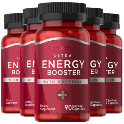 Ultra Energy Booster 5X90 капсул с женьшенем/гуараной/готу/пчелиной пыльцой