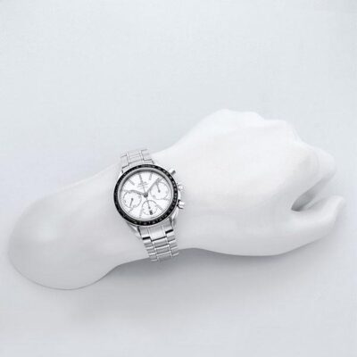Pre-owned Omega Speedmaster Racing Co-axial 326.30.40.50.02.001 Silver Men Watch Box