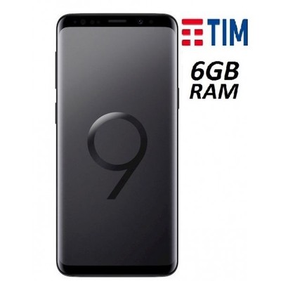 SAMSUNG GALAXY S9 PLUS MONO SIM SM- G965 F 64GB BLACK GARANZIA ITALIA BRAND