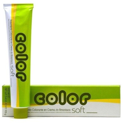 SALERM COLOR SOFT Semi-Permanent Ammonia Free Coloring Cream 3,4 oz  # 7