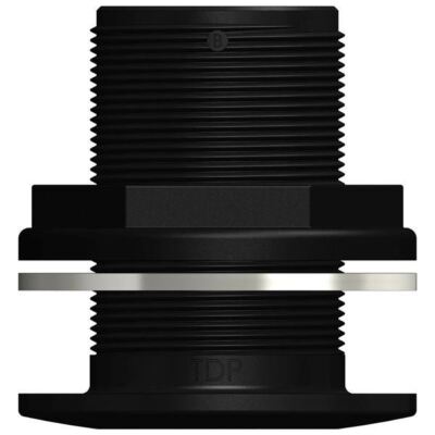 TruDesign Skin Fitting 2 inch BSP Thread Black